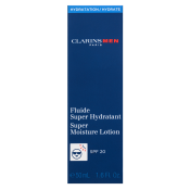 Clarins Men vlažilna in zaščitna tekočina Super Moisture Lotion SPF20 50 ml
