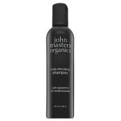 John Masters Organics Spearmint & Meadowsweet Scalp Stimulating Shampoo versterkende shampoo antiroos voor normaal tot vet haar 236 ml
