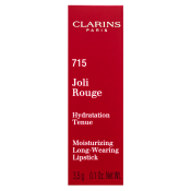 Clarins Joli Rouge Lipstick dolgo obstojna šminka z vlažilnim učinkom 715 Candy Rose 3,5 g