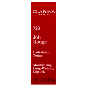 Clarins Joli Rouge Lipstick dolgo obstojna šminka z vlažilnim učinkom 723 Raspberry 3,5 g