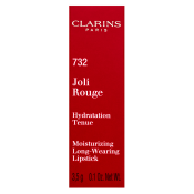 Clarins Joli Rouge Lipstick dolgo obstojna šminka z vlažilnim učinkom 732 Grenadine 3,5 g