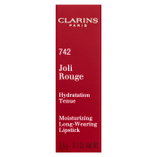 Clarins Joli Rouge Lipstick dolgo obstojna šminka z vlažilnim učinkom 742 Joli Rouge 3,5 g