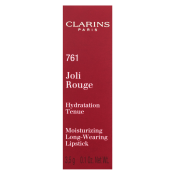 Clarins Joli Rouge Lipstick dolgo obstojna šminka z vlažilnim učinkom 761 Spicy Chili 3,5 g