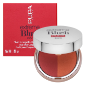 Pupa Extreme Blush DUO 130 Matt Salmon - Radiant Peach pudrová tvářenka 4 g