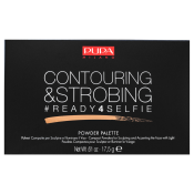 Pupa Contouring & Strobing Ready 4 Selfie Powder Palette Dark Skin paleta para contorno de rostro 18 g