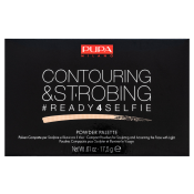 Pupa Contouring & Strobing Ready 4 Selfie Powder Palette Medium Skin Patela pentru conturul fetei 18 g