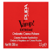 Pupa Vamp! Extreme 004 Extreme Black sjenila za oči 2,5 g