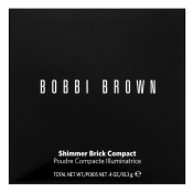 Bobbi Brown Shimmer Brick Compact rozjasňovač pro sjednocenou a rozjasněnou pleť Pink Quartz 10 g