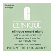 Clinique Clinique Smart Night Custom-Repair Moisturizer Dry/Combination nachtcrème met hydraterend effect 50 ml
