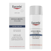 Eucerin Hyaluron-Filler Extra Rich Day Cream hidratáló krém száraz arcbőrre 50 ml
