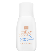 Clarins Milky Boost Foundation tonifiërende en hydraterende emulsie voor een uniforme en stralende teint 02 Nude 50 ml