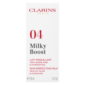 Clarins Milky Boost Foundation tonifiërende en hydraterende emulsie voor een uniforme en stralende teint 04 Auburn 50 ml