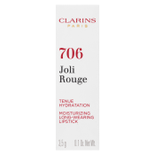Clarins Joli Rouge Lipstick dolgo obstojna šminka z vlažilnim učinkom 706 Fig 3,5 g