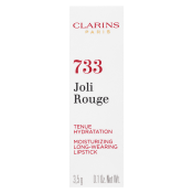 Clarins Joli Rouge Lipstick dolgo obstojna šminka z vlažilnim učinkom 733 Soft Plum 3,5 g