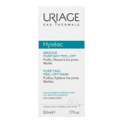 Uriage Hyséac maska za piling Purifying Peel-Off Mask 50 ml