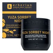 Erborian Yuza Sorbet Night Reinforced Nighttime Emulsion éjszakai krém hidratáló hatású 50 ml
