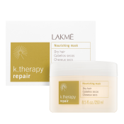Lakmé K.Therapy Repair Nourishing Mask tápláló maszk száraz és sérült hajra 250 ml