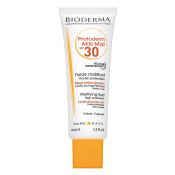 Bioderma Photoderm AKN Mat SPF30 Matifying Fluid Bräunungsmilch für empfindliche Haut 40 ml