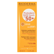 Bioderma Photoderm losjon za sončenje Nude Touch Perfect Skin SPF 50+ Light Colour 40 ml