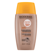Bioderma Photoderm Nude Touch Perfect Skin SPF 50+ Golden Colour loțiune de protecție solară pentru piele normală / combinată 40 ml
