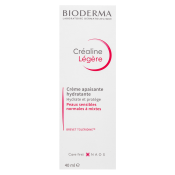Bioderma Créaline Crème Apaisante Légère krem ochronny o działaniu nawilżającym 40 ml