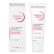 Bioderma Créaline Crème Apaisante Légère krem ochronny o działaniu nawilżającym 40 ml