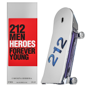 Carolina Herrera Men Heroes Forever Young Eau de Toilette für Herren 90 ml