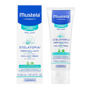 Mustela Bébé Stelatopia Emollient Cream arc krém száraz atópiás bőrre 40 ml