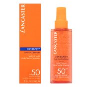 Lancaster Sun Beauty Dry Oil Fast Tan Optimizer SPF50 napolaj arcra és testre 150 ml