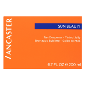 Lancaster Sun Beauty Tan Deepener Tinted Jelly tonizáló színes krém a napbarnítottság meghosszabbítására 200 ml