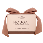 COCOSOLIS NOUGAT Sparkling Body Butter Körperbutter für eine einheitliche und aufgehellte Gesichtshaut 250 ml