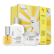 Alfaparf Milano Semi Di Lino Diamond Illuminating Set kit voor zacht en glanzend haar
