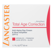 Lancaster Total Age Correction Amplified krema za kožo Anti-Aging Day Cream & Glow Amplifier SPF15 50 ml