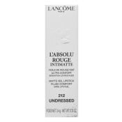 Lancôme L'Absolu Rouge Intimatte Lipstick with a matt effect 212 Undressed 3,4 g