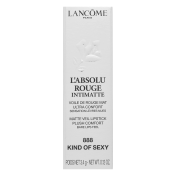 Lancôme L'Absolu Rouge Intimatte Lipstick with a matt effect 888 Kind Of Sexy 3,4 g
