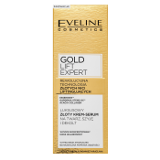 Eveline Gold Lift Expert Luxurious Gold Serum-Cream Feszesítő szilárdító krém ráncok ellen 40 ml