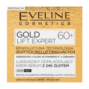 Eveline Gold Lift Expert Luxurious Rejuvenating Cream Serum 60+ cremă cu efect de lifting și întărire anti riduri 50 ml