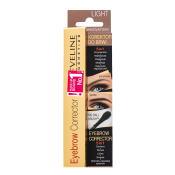 Eveline Eyebrow Corrector 5in1 korektor za obrve Light Brown 9 ml
