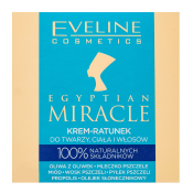 Eveline Egyptian Miracle negovalna krema Natural Rescue Cream 7in1 40 ml