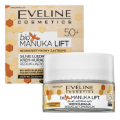 Eveline BIO Manuka lifting krema za učvrstitev Anti-Wrinkle DayNight Face Cream 50+ 50 ml