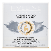 Eveline COENZYME Q10 krema za kožo Goat's Milk Intensely Regenerating Day&Night Cream 50 ml