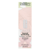 Clinique Beyond Perfecting Foundation & Concealer vloeibare make-up voor een uniforme en stralende teint 07 Cream Chamois 30 ml
