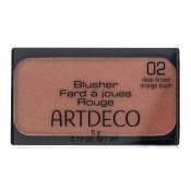 Artdeco Blusher colorete en polvo 02 Deep Brown Orange 5 g