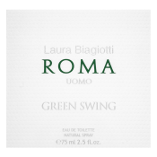 Laura Biagiotti Roma Uomo Green Swing Eau de Toilette für Herren 75 ml
