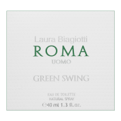 Laura Biagiotti Roma Uomo Green Swing Eau de Toilette férfiaknak 40 ml