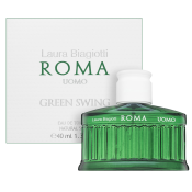 Laura Biagiotti Roma Uomo Green Swing Eau de Toilette férfiaknak 40 ml