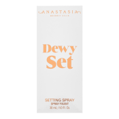 Anastasia Beverly Hills Mini Dewy Set Make-up fixeerspray voor een uniforme en stralende teint Coconut-Vanilla 30 ml