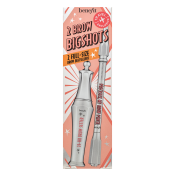 Benefit 2 Brow Bigshots geschenkset wenkbrauw 4 Warm Deep Brown 7 ml + 0,08 g