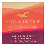 Hollister Canyon Escape Eau de Parfum para mujer 100 ml
