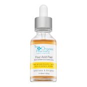The Organic Pharmacy Four Acid Peel 5% Serum Peeling-Serum zur Verjüngung der Gesichtshaut 30 ml